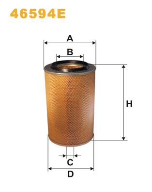 WIX FILTERS Воздушный фильтр 46594E